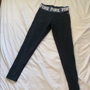 Dark grey PINK leggings